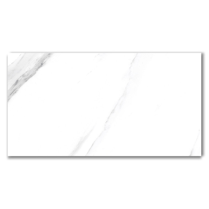 Statuario Plus Marble Effect Polished Porcelain Wall and Floor Tiles 30x60